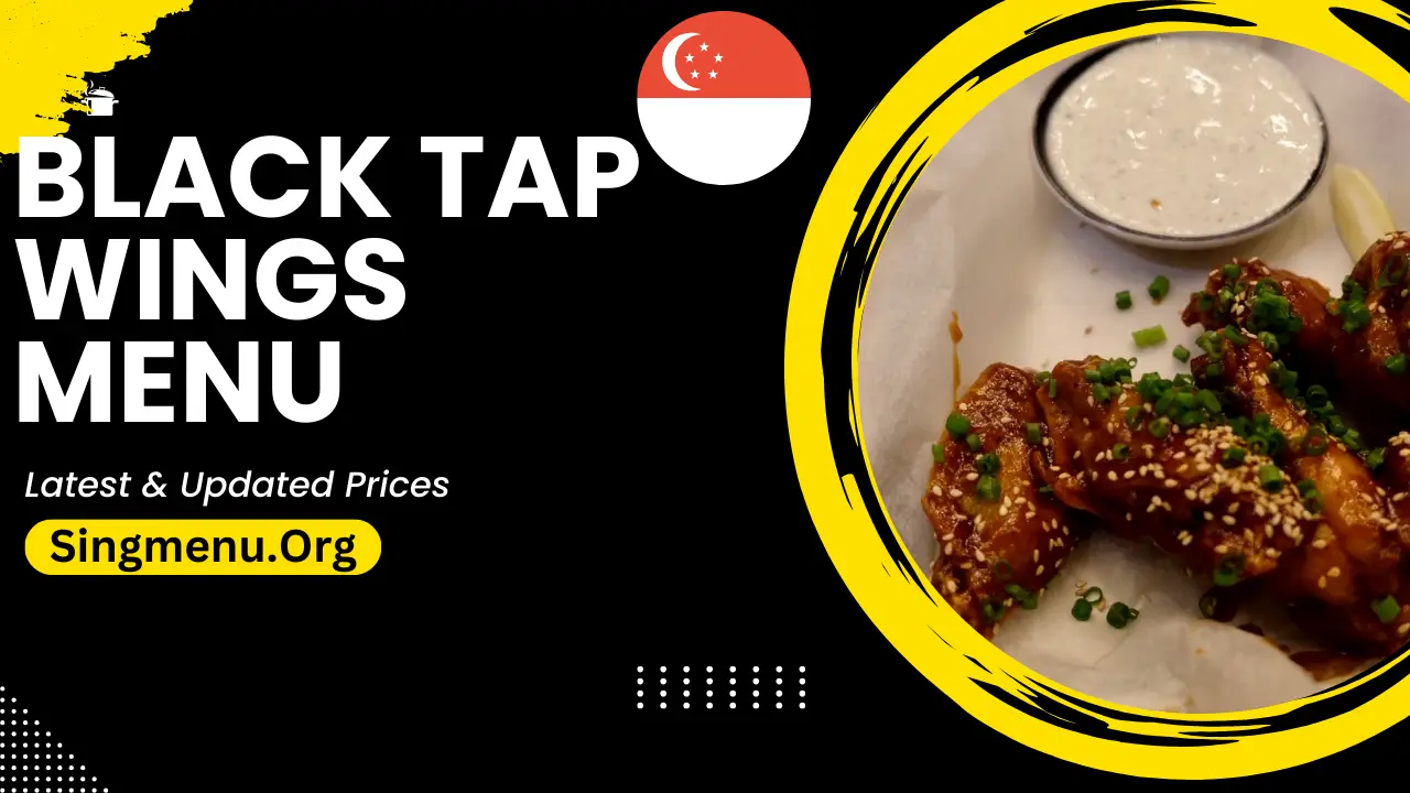 Black Tap Wings Menu Singapore