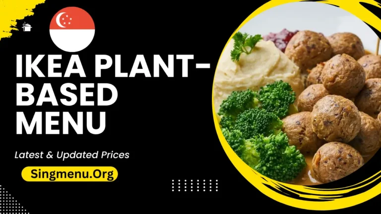 Ikea Plant-Based Menu Singapore Prices 2024