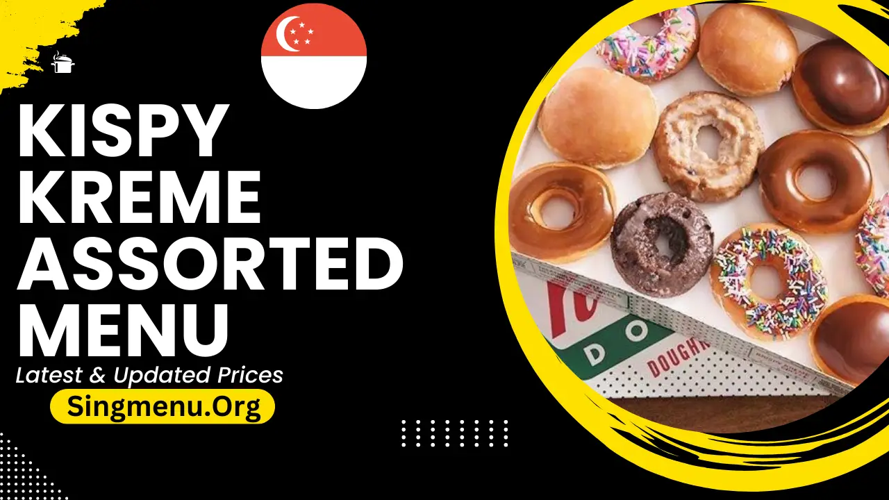 Kispy Kreme Assorted Doughnuts Menu Singapore