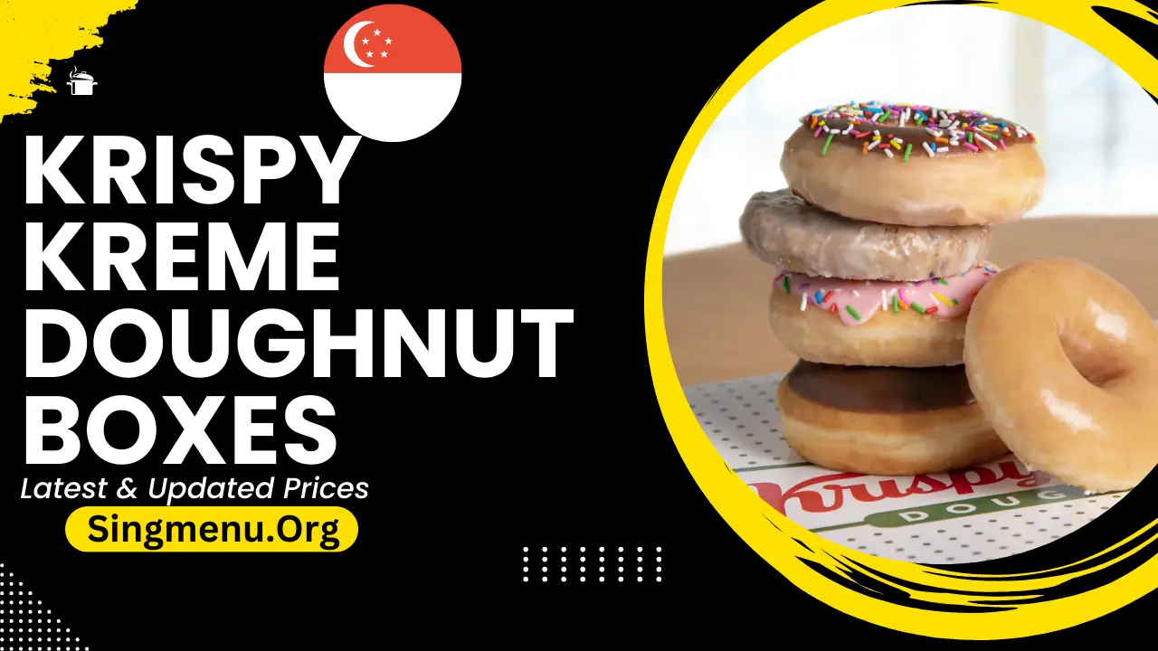 Krispy Kreme Doughnut Boxes Menu Singapore