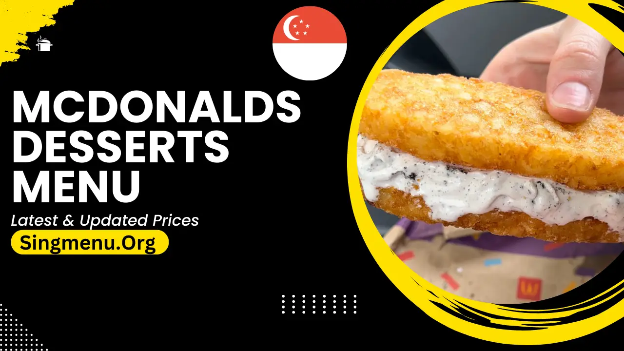 Mcdonalds Desserts Menu Singapore