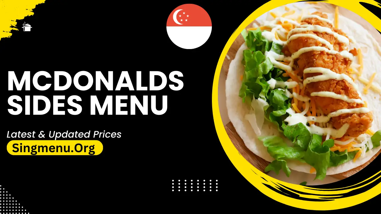 Mcdonalds Sides Menu Singapore