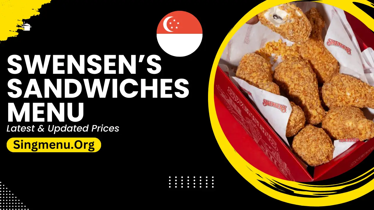 Swensen’s Sandwiches Menu Singapore