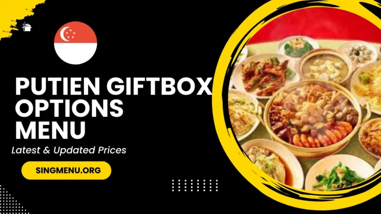 Putien Giftbox Options Menu Singapore Prices 2024